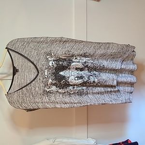 Rock & Republic Fleur de Lis shirt